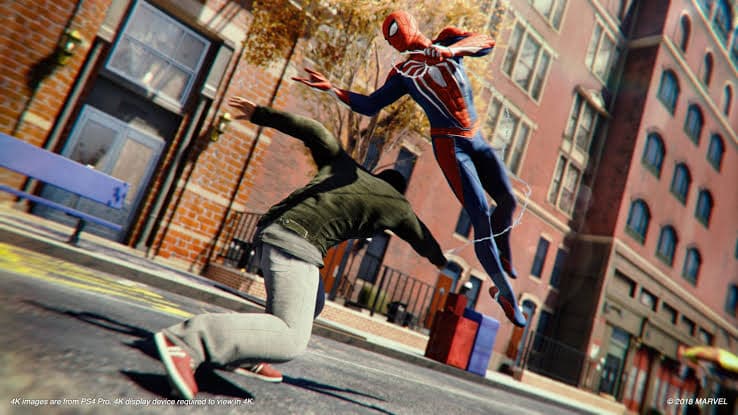 MARVEL SPIDERMAN PS4/PS5 screenshot 2